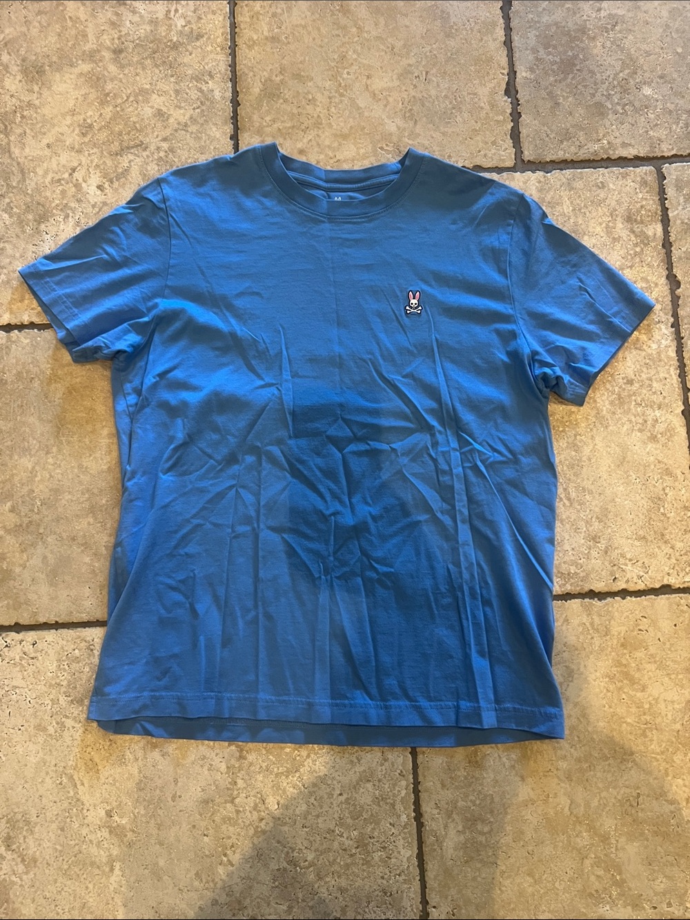 Psycho Bunny Blue Short-Sleeve Crewneck Tee
